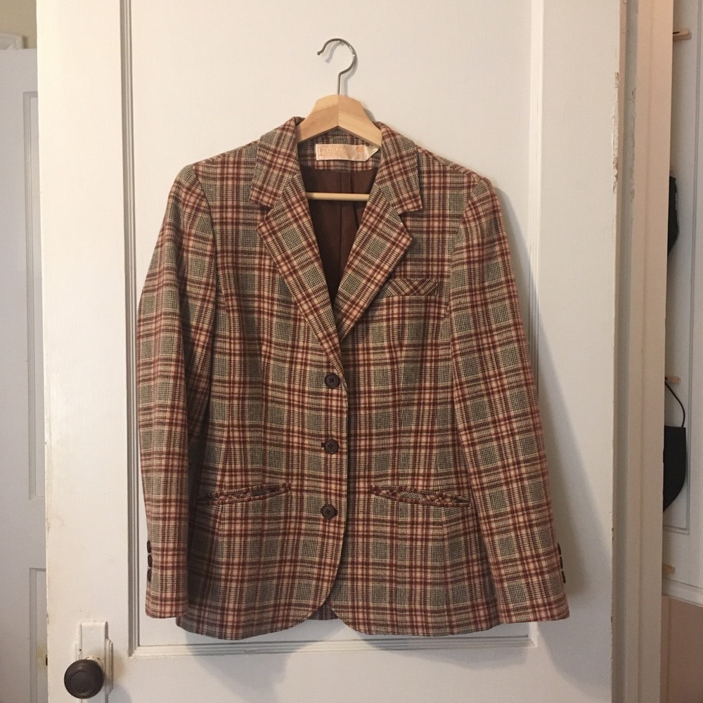 Vintage Pendleton Blazer 100% Wool